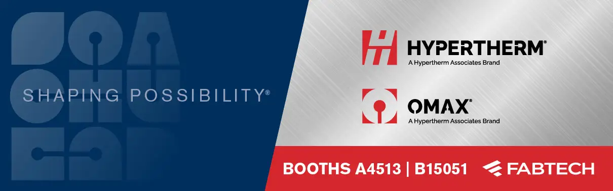 Visit us at FABTECH booths S13059 and W3129