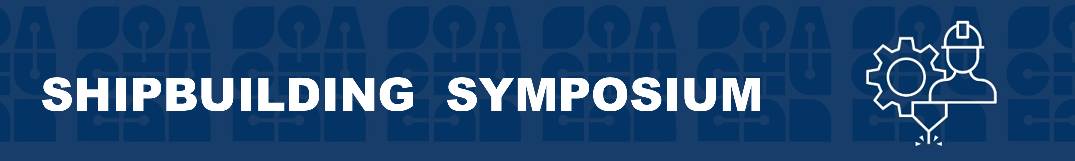Shipbuilding Symposium headline banner