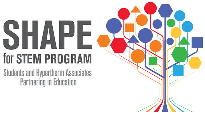 SHAPE for STEM program logo