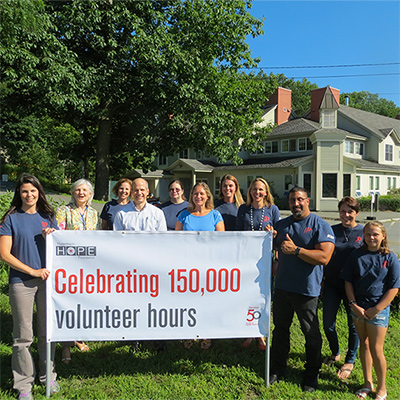 Hypertherm's 150,000 volunteer hours
