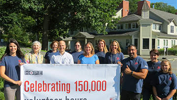 Hypertherm's 150,000 volunteer hours