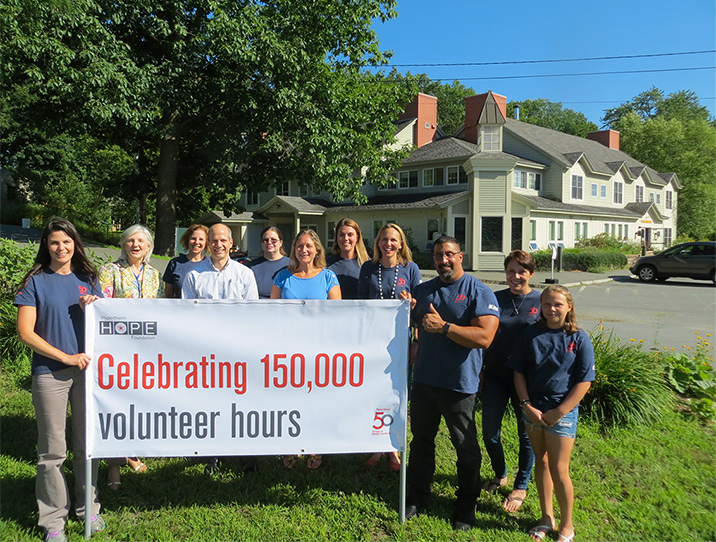 Hypertherm's 150,000 volunteer hours