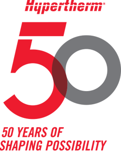 Hypertherm 50th logo